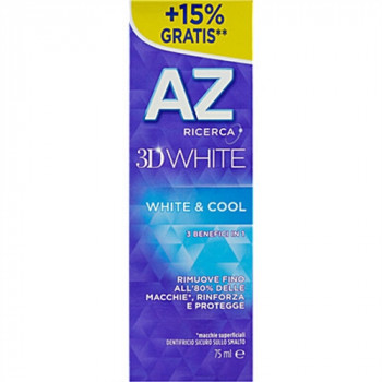 DENTIFRICIO AZ 3D WHITE & COOL 75 ML