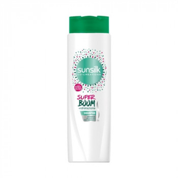 SUNSILK SHAMPOO PER CAPELLI RICCI DISIDRATATI FORMULA SUPER BOOM IDRATANTE 220 ML