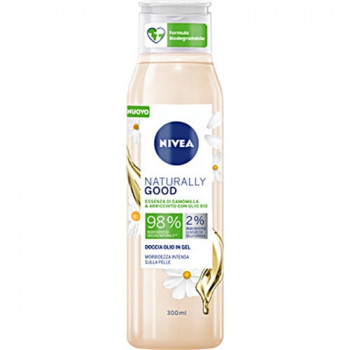 BAGNO/DOCCIA NIVEA NATURALLY OIL GEL CAM 300ML