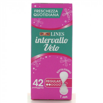 LINES INTERVALLO VELO SLIM 1mm PROTEGGISLIP 42 PZ