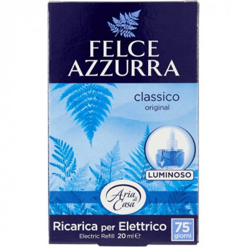 FELCE AZZURRA CLASSICO RICARICA PER ELETTRICO PROFUMATORE AMBIENTE 75 GIORNI 20 ML