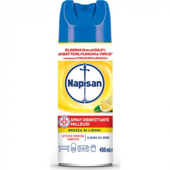 NAPISAN SPRAY DISINFETTANTE MILLEUSI LIMONE 400 ML