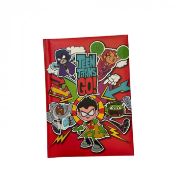 DIARIO TEEN TITANS GO ROSSO 1 PZ