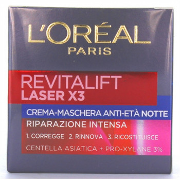 L''OREAL DERMO-REVITALIF CREA MASCHERA ANTIETA'' NOT