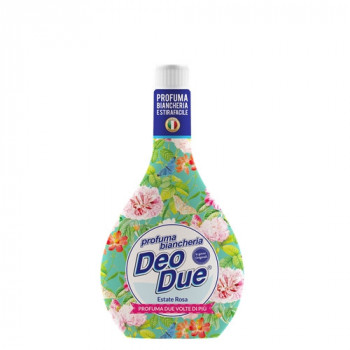 DEO DUE PROFUMA BIANCHERIA E STIRAFACILE ESTATE ROSA 250 ML