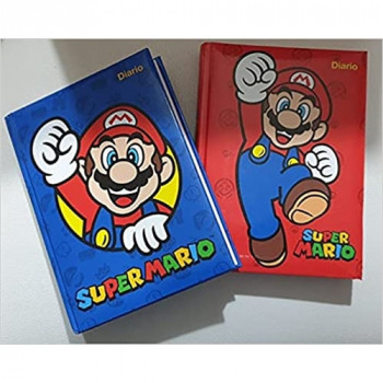 DIARIO SUPER MARIO ROSSO 1 PZ