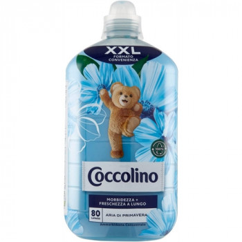 COCCOLINO AMMORBIDENTE CONCENTRATO ARIA DI PRIMAVERA 80 LAVAGGI 1750 ML FORMATO XXL