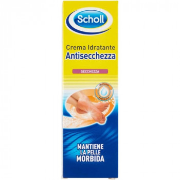 SCHOLL CREMA IDRATANTE ANTISECCHEZZA PER PIEDI SUPER STRESSATI E TRASCURATI 75 ML