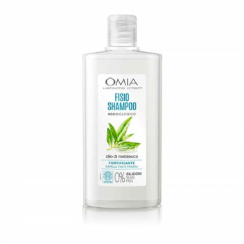 OMIA BIO SHAMPOO FORTIFICANTE CON OLIO DI MELALEUCA PER CAPELLI FINI E FRAGILI 200 ML