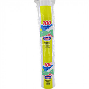 MONOUSO BAIO BICCHIERI ACQUA 200 CC---- 100 PZ