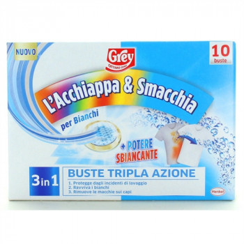 GREY SBIANCA & SMACCHIA 3IN1 10 BUSTE