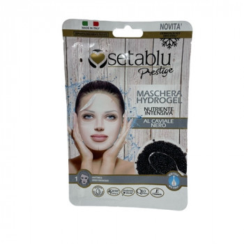 SETA MASCHERA VISO HYDROGEL NUTRIENTE INTENSVA AL CAVIALE NERO CON VITAMINA E 1 PZ