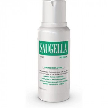 SAUGELLA PROTEZIONE ATTIVA PH 3.5 IGIENE INTIMA ADATTO DURANTE IL CICLO+IN...