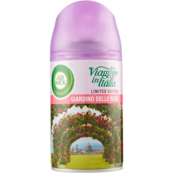 AIR WICK  GIARDINO DELLE ROSE RICARICA FRESH MATIC PROFUMATORE AMBIENTE AUTOMATICO 250 ML