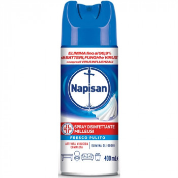 NAPISAN SPRAY DISINFETTANTE MILLEUSI FRESCO PULITO 400 ML