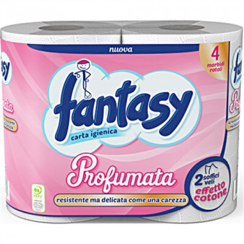 IGIENICA FANTASY PROFUMATA 2 VELI CON TRAMA SUPER DELICATA 4 PZ