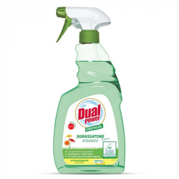 DUAL POWER SGRASSATORE ULTRA ECOLOGICO MULTIUSO IPOALLERGERNICO 750 ML