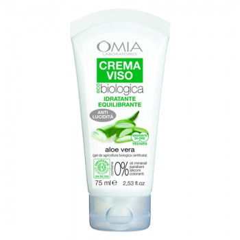 OMIA BIO CREMA VISO CON ALOE VERA DEL SALENTO IDRATANTE ED EQUILIBRANTE 75 ML