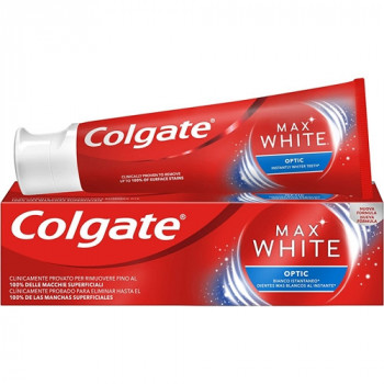 DENTIFRICIO COLGATE MAX WHITE OPTIC X DENTI + BIANCHI 75 ML