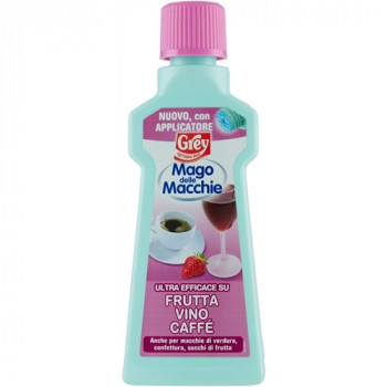 GREY MAGO DELLE MACCHIE SMACCHIATORE TESSUTI ULTRA EFFICACE SU FRUTTA/VINO/CAFFE'' 50 ML